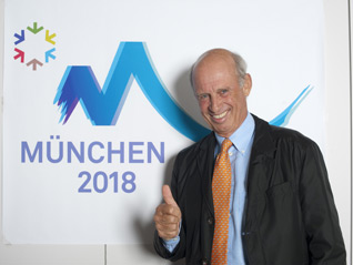 Willy Bogner, Head of Munich 2018 (Source: Munich 2018)