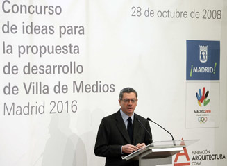 Madrid Mayor Alberto Ruiz-Gallardon Reveals Proposed Media Village