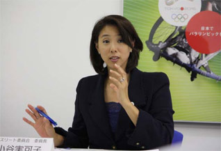 Mikako Kotani, Chair of Tokyo 2016 Athletes' Commission