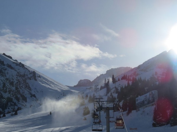 The historic Soviet-Era Shymbulak Ski Resort will be removed from the Almaty 2022 plans (GamesBids Photo)