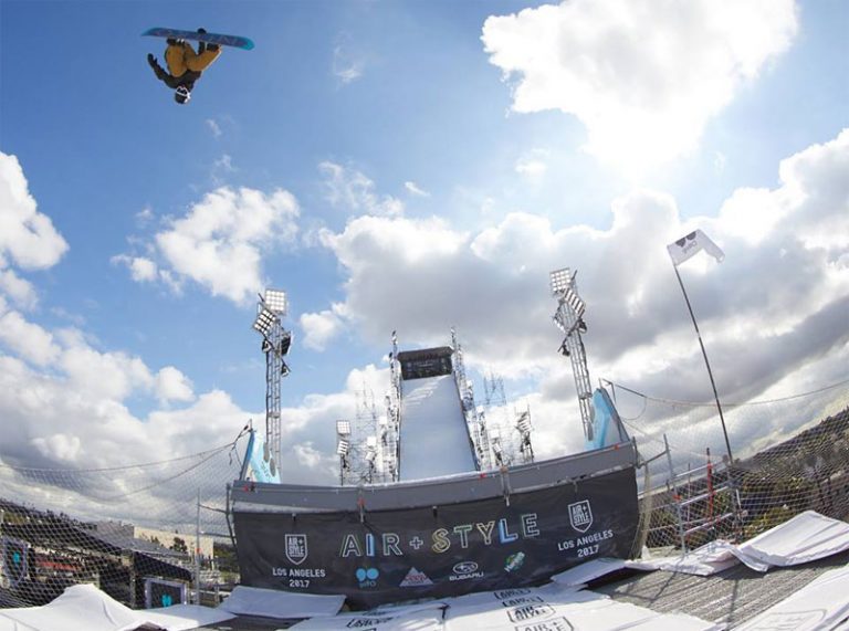 Air + Style snowboarding and music festival in Los Angeles boost LA 2024 Olympic bid (LA 2024 Photo)