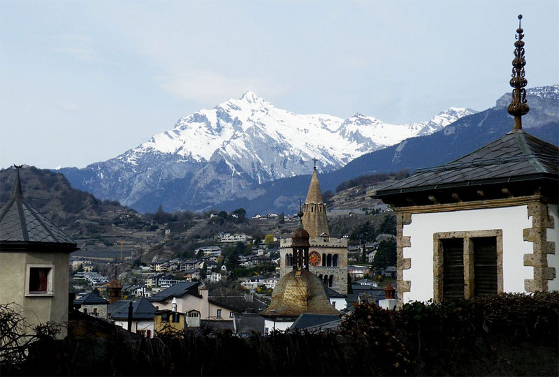 Sion, Switzerland could bid to host the 2026 Olympic Winter Games (Wikipedia photo)