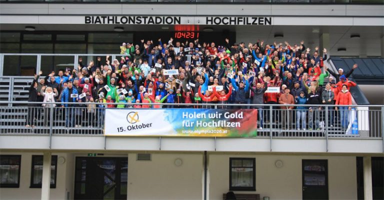 Citizens promote a 'yes' vote for Innsbruck 2026 referendum (Innsbruck 2026 Photo)