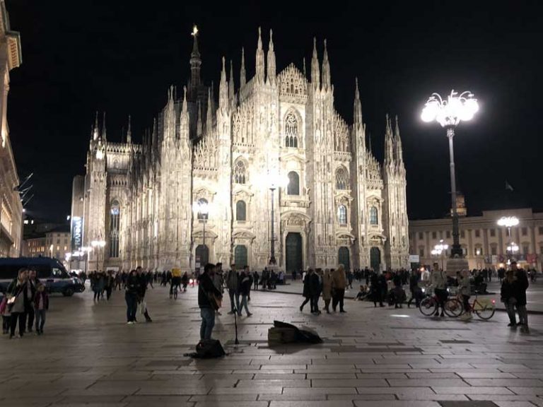 The Duomo Di Milano in central Milan, April 5, 2019 (GamesBids Photo)
