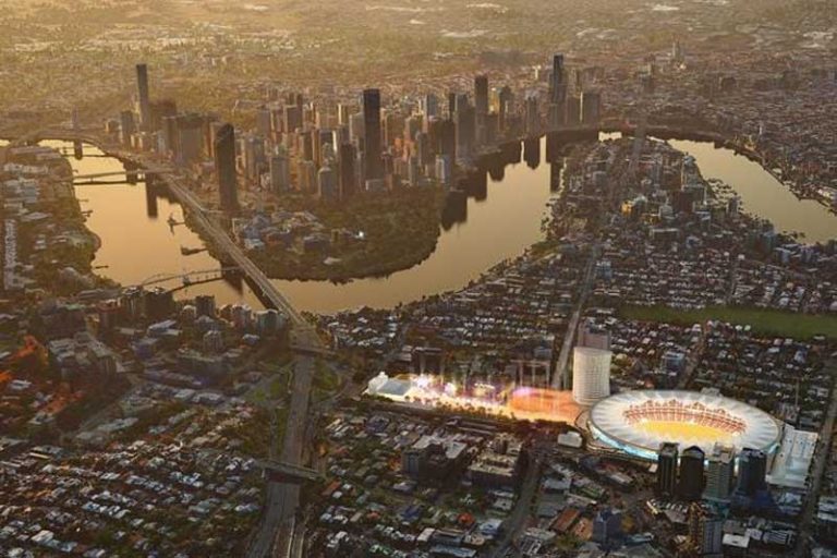 Redeveloped century old cricket ground Gabba set to be centerpiece for proposed Brisbane 2032 Olympic and Paralympic Games