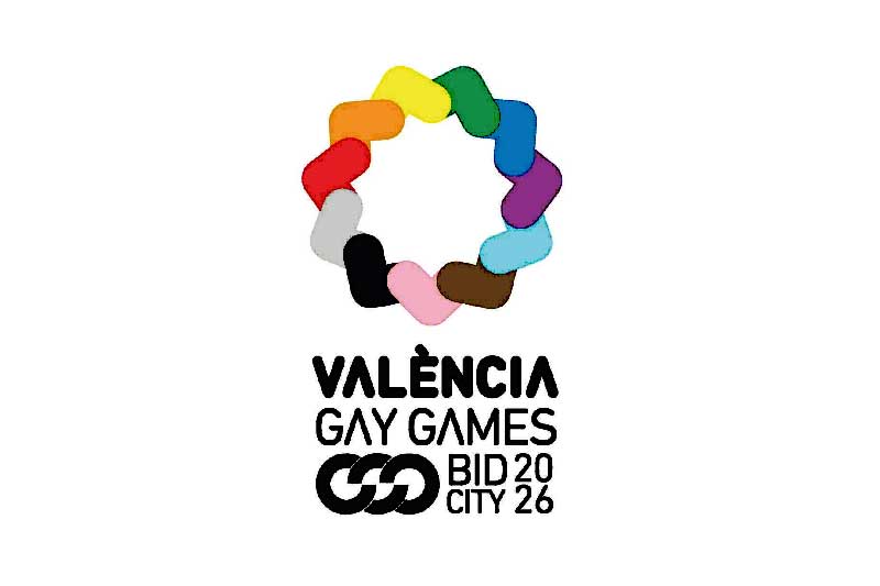 Valencia 2026 Gay Games Logo
