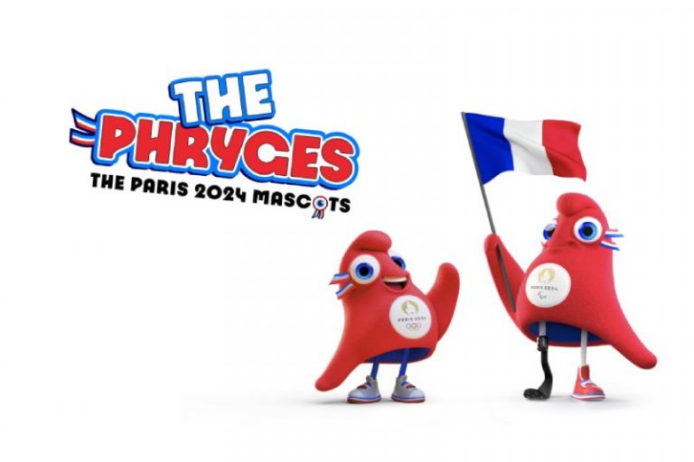 Paris 2024 Olympic and Paralympic mascots "Les Phryges" are said to embody the French spirit (Paris 2024 handout)